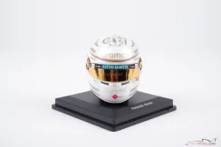 Fernando Alonso 2025 VC Číny mini přilba, Aston Martin, 1:5 Spark
