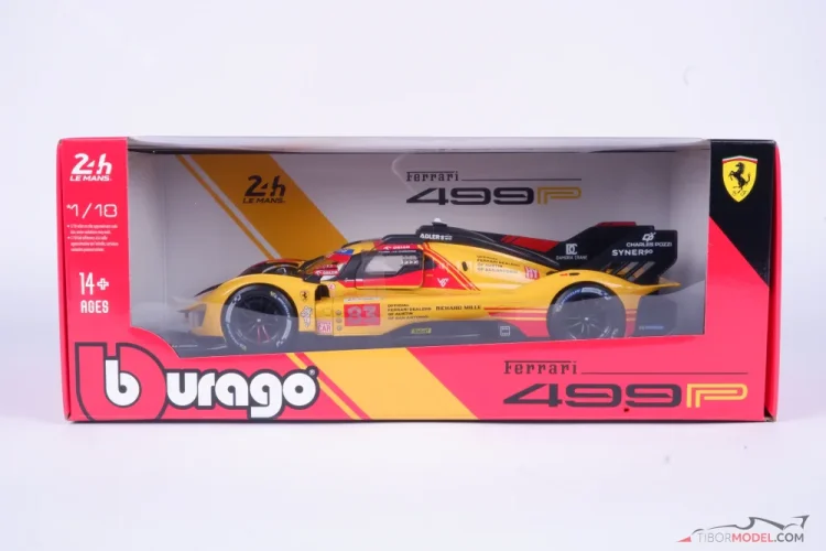 Ferrari 499P - AF Corse #83 Le Mans 2024, 1:18 Bburago