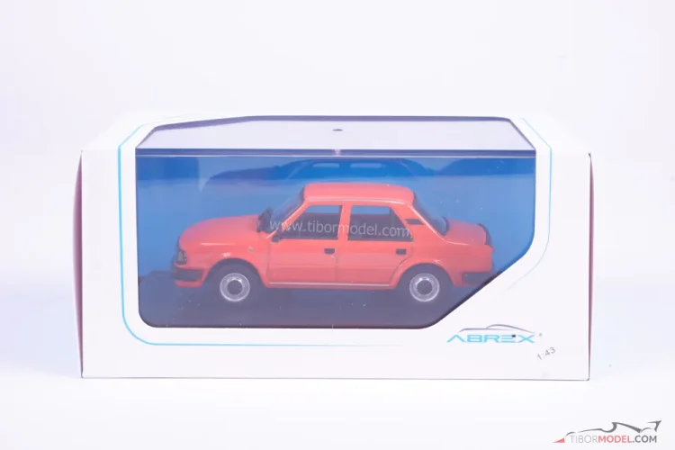 Škoda 120L (1984), oranžová, 1:43 Abrex