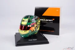 Oscar Piastri 2025 Australian GP mini helmet, McLaren, 1:5 Spark