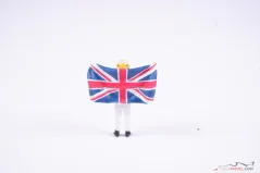 Lewis Hamilton s vlajkou, McLaren 2007, 1:43 Cartrix