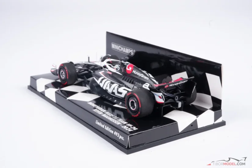 Haas VF-24 - Kevin Magnussen (2024), 1:43 Minichamps