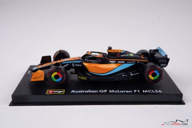 McLaren MCL36 - Daniel Ricciardo (2022), 1:43 BBurago Signature