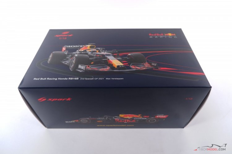 Red Bull RB16b - M. Verstappen (2021), Španielsko, 1:18 Spark