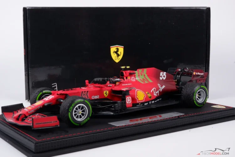 Ferrari SF21 - C. Sainz (2021), Emilia Romagna GP, 1:18 BBR