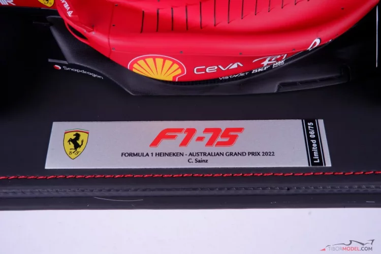 Ferrari F1-75 - Carlos Sainz (2022), Australian GP, 1:18 BBR