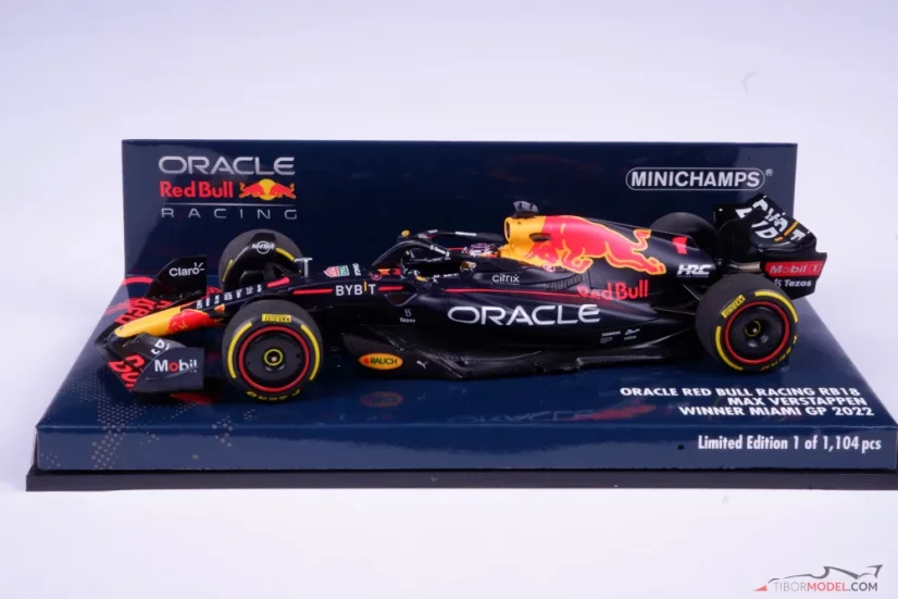 Red Bull RB18 - Max Verstappen (2022), VC Miami, 1:43 Minichamps