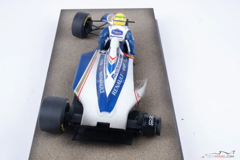 Diorama Williams FW16 - A. Senna survives the accident at Imola 1994, 1:18