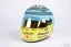 Fernando Alonso 2025 VC Saudské Arábie mini přilba, Aston Martin, 1:2 Bell