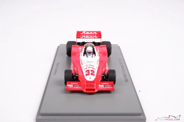 Wolf WR3 - Keke Rosberg (1978), German GP, 1:43 Spark