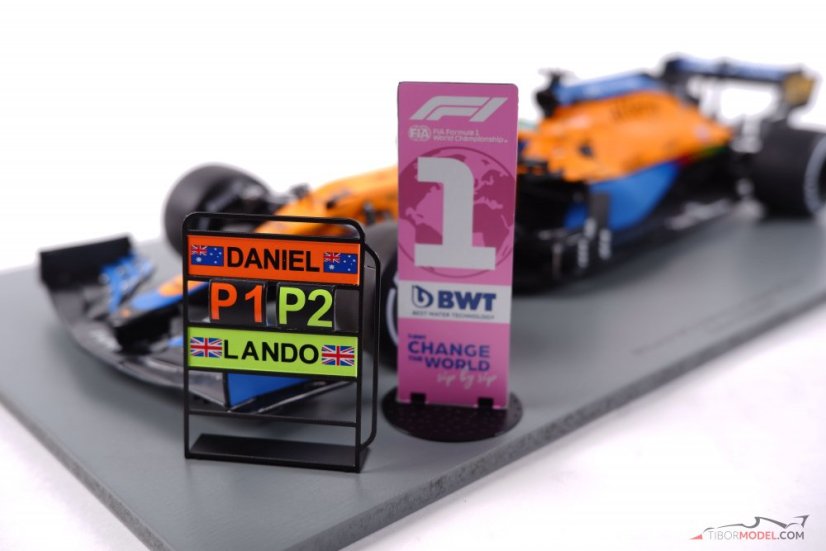 McLaren MCL35M - D. Ricciardo (2021), Winner Italian GP, 1:18 Spark