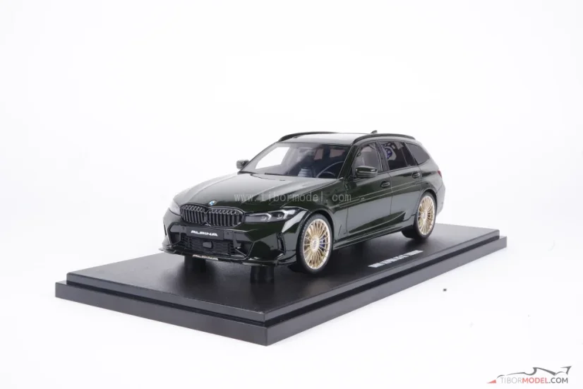 BMW Alpina B3 GT Touring (2025) zelené, 1:18 GT Spirit