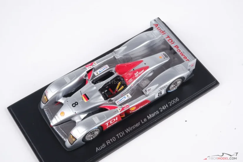 Audi R10 TDI - Biela/Werner/Pirro (2006), Víťaz Le Mans, 1:43 Spark