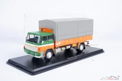 Liaz 100.05 tarpaulin, green-orange 1:43 Premium ClassiXXs