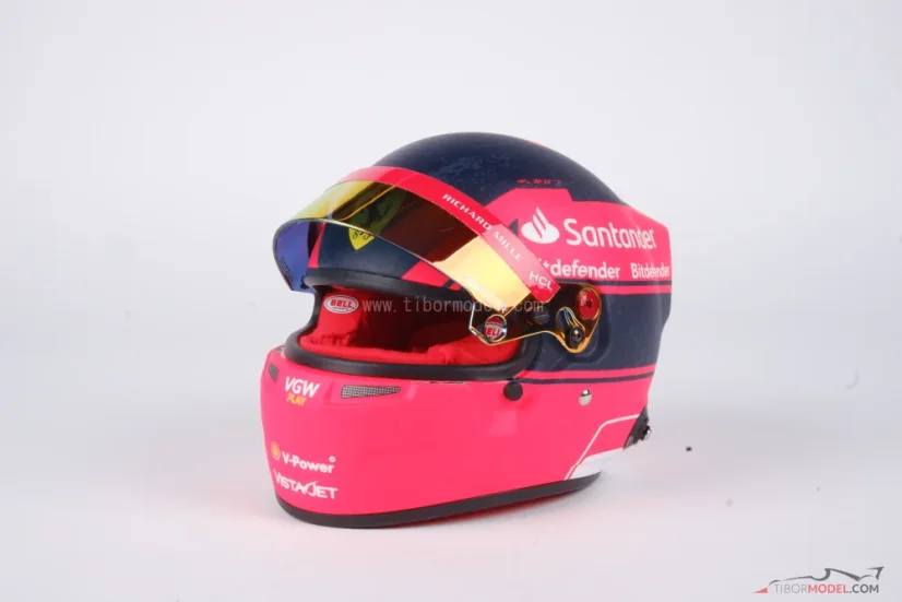 Charles Leclerc 2023 VC Kanady mini prilba, Ferrari, 1:2 Bell