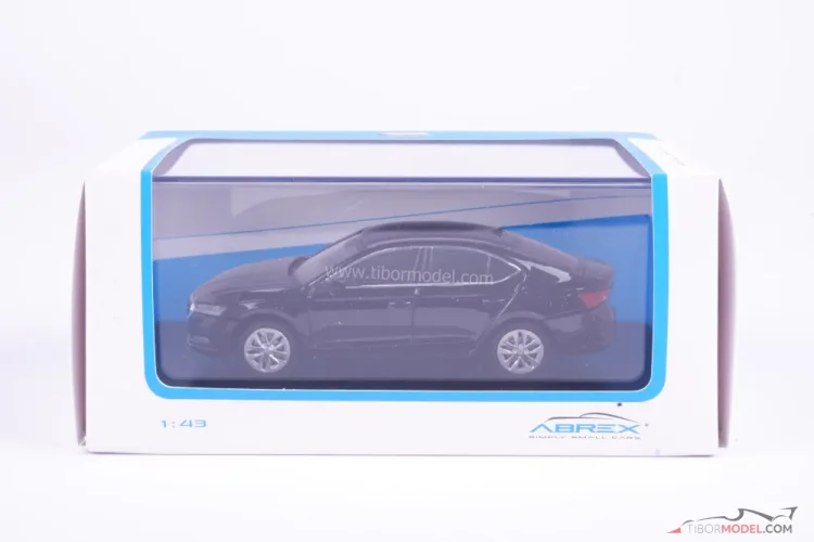 Škoda Octavia IV RS čierna crystal, 1:43 Abrex