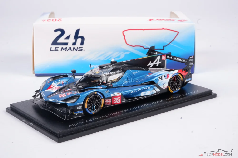 1/43 Alpine A424 #36 2024年ルマン24時間レース Alpine A424 No.36 ALPINE ENDURANCE TEAM Le Mans 24H 2024 N