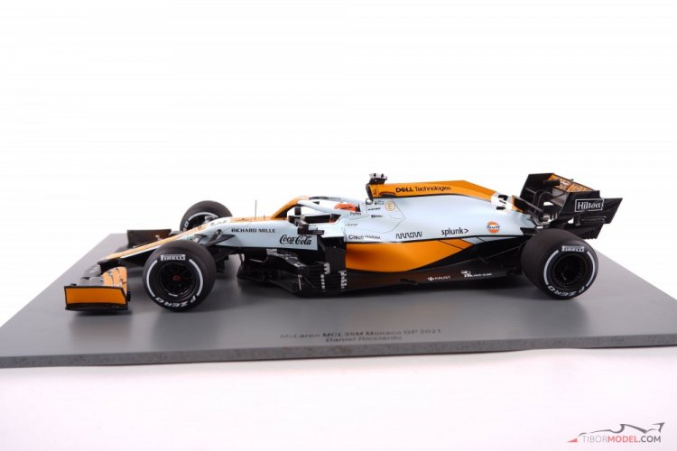 McLaren MCL35M - Daniel Ricciardo (2021), Gulf Monaco, 1:18 Spark