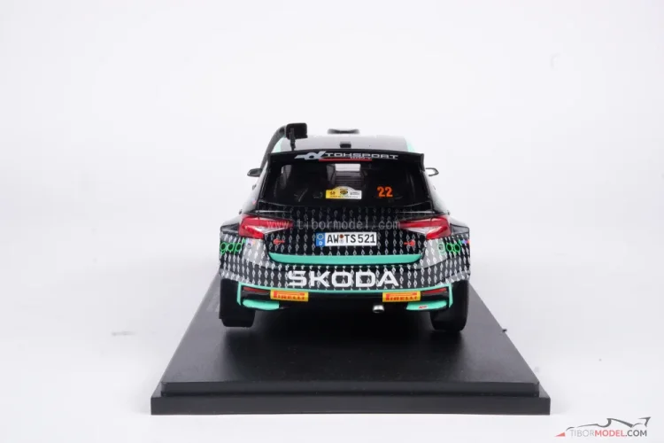 Škoda Fabia - Greensmith/ Anderson (2024), Rally Safari, 1:18 Ixo Škoda Fabia - Greensmith/ Anderson (2024), Rally Safari, 1:18 Ixo