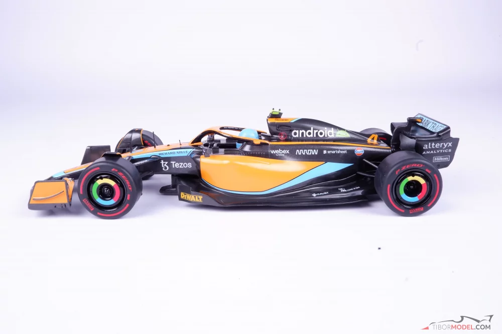 Model car McLaren MCL36 Norris 2022