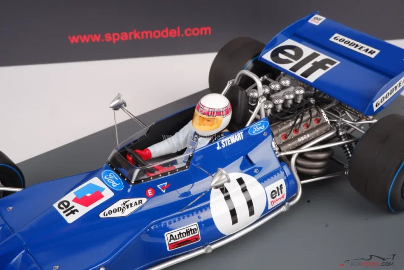Tyrrell 003 - Jackie Stewart (1971), Winner Monaco GP, 1:18 Spark