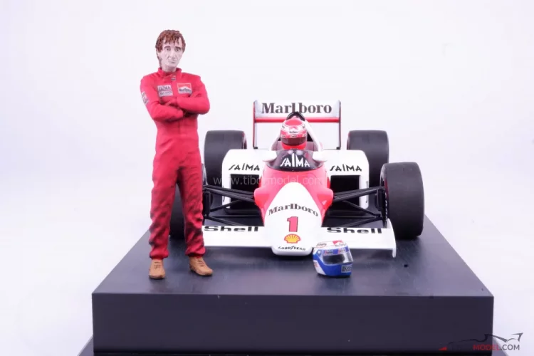 McLaren MP4/2B - Niki Lauda + Alain Prost (1985), 1:18