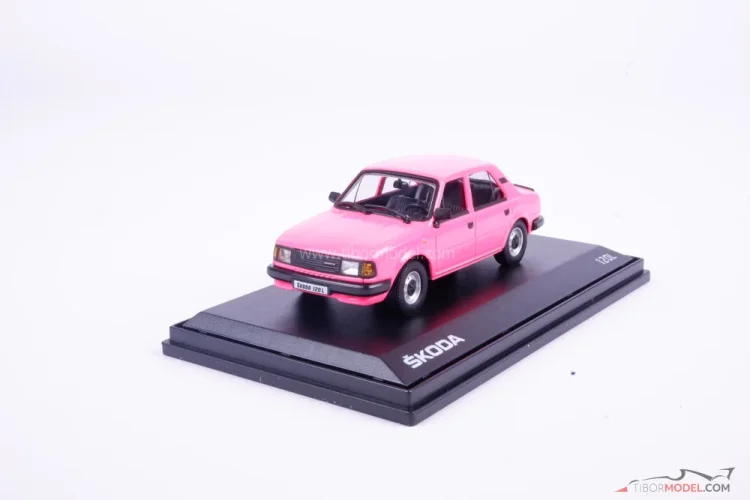 Skoda 120L (1984), rózsaszín, 1:43 Abrex