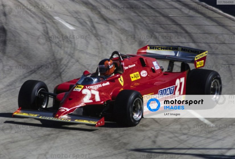 Ferrari 126 CX - Gilles Villeneuve (1981), Long Beach, 1:18 GP Replicas Ferrari 126 CX - Gilles Villeneuve (1981), Long Beach, 1:18 GP Replicas