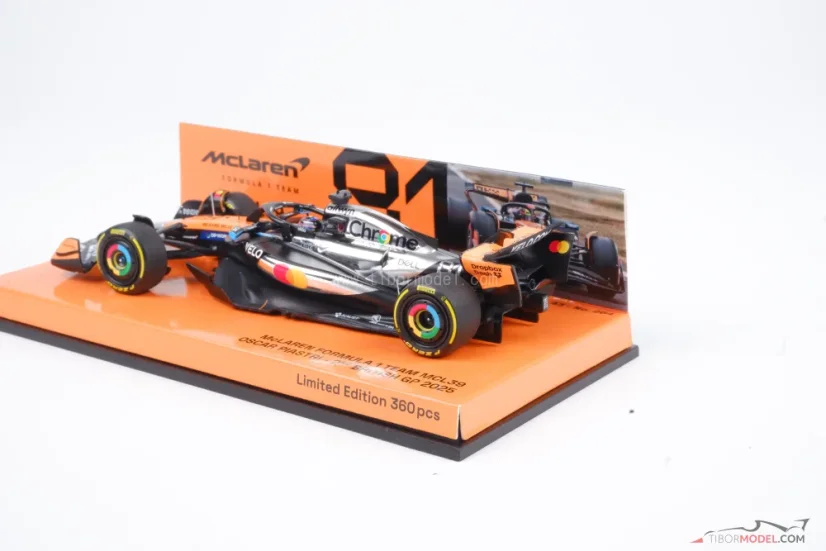 McLaren MCL39 - Oscar Piastri (2025), British GP, 1:43 Minichamps