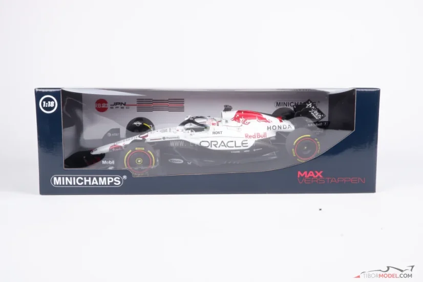 Red Bull RB21 - Max Verstappen (2025), Winner Japanese GP, 1:18 Minichamps