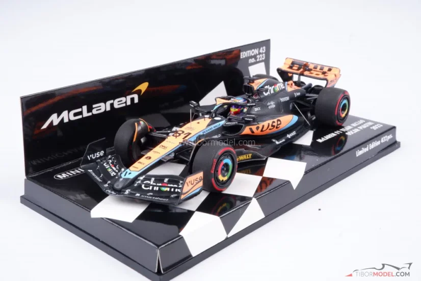 McLaren MCL60 - Oscar Piastri (2023), 1:43 Minichamps