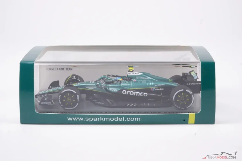 Aston Martin AMR25 - Fernando Alonso (2025), 1:43 Spark