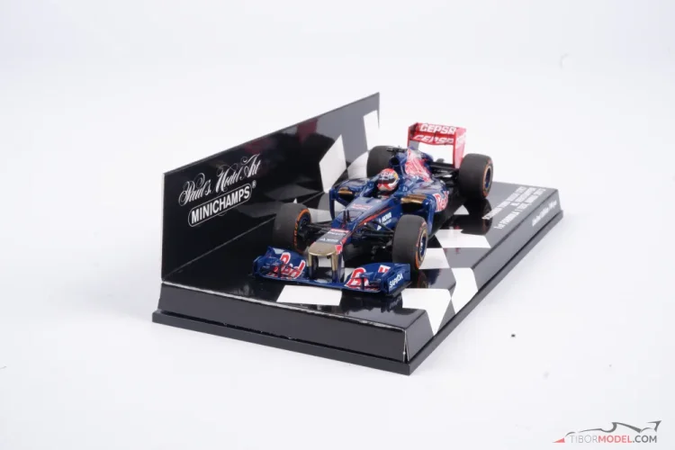 Miniature F1 Minichamps 1/43 : Toro Rosso Verstappen (Test Adria 2012) - Édition Limitée - Boîte Fermée