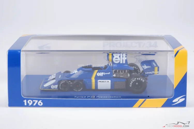 Tyrrell P34 - Predstavovacie vozidlo, 1:43 Spark