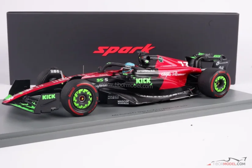 Alfa Romeo C43 - Valtteri Bottas (2023), VC Belgie, 1:18 Spark