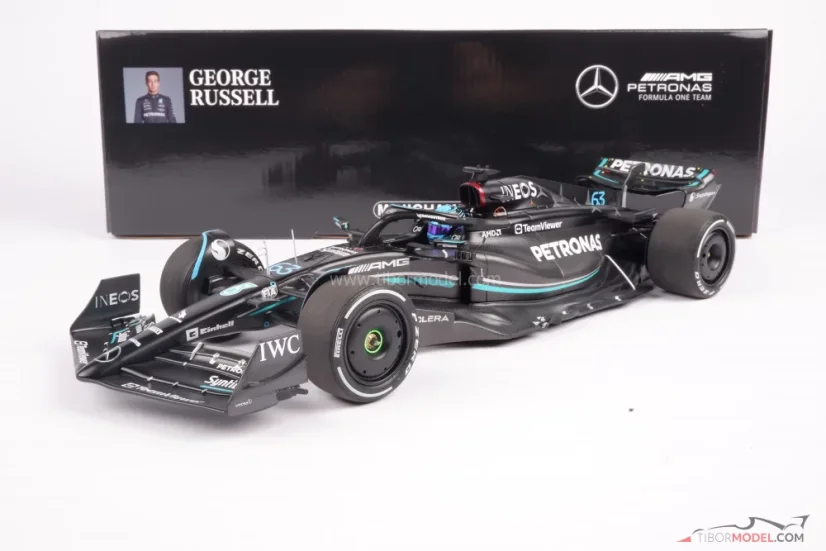 Mercedes W14 - George Russell (2023), Austrália, 1:18 Minichamps