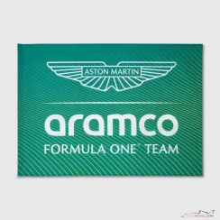 Aston Martin F1 Team zászló, zöld
