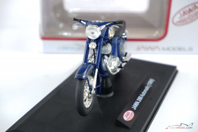 Jawa 350 Kyvacka Automatic kék (1966), 1:18 Abrex