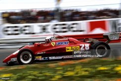 Ferrari 126C2 - Didier Pironi (1982), Nagydíj Holland Nagydíj, figurás kiadás, 1:18 GP Replicas