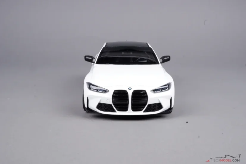 BMW M4 (2020) bílé, 1:18 Minichamps