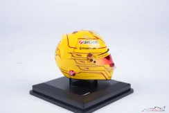 Lewis Hamilton 2025 mini přilba, testy ve Fioranu, Ferrari, 1:5 Looksmart