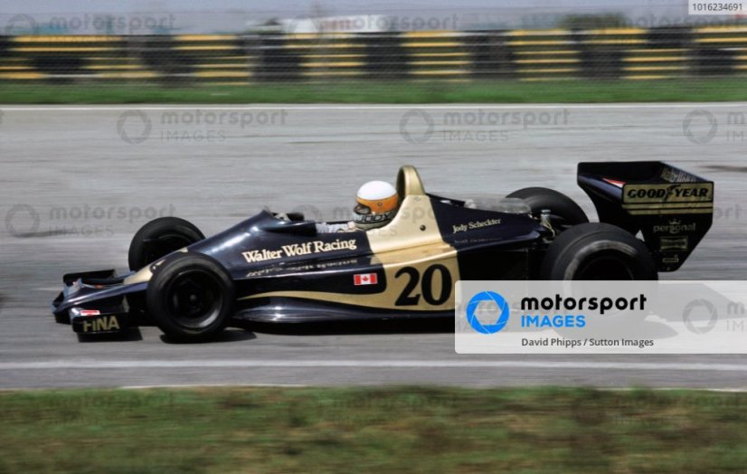 Wolf WR1 - Jody Scheckter (1977), Vítěz Argentina, s figurkou pilota, 1:18 GP Replicas