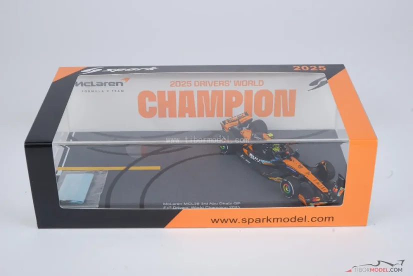 McLaren MCL39 - Lando Norris (2025), Majster Sveta, 1:43 Spark