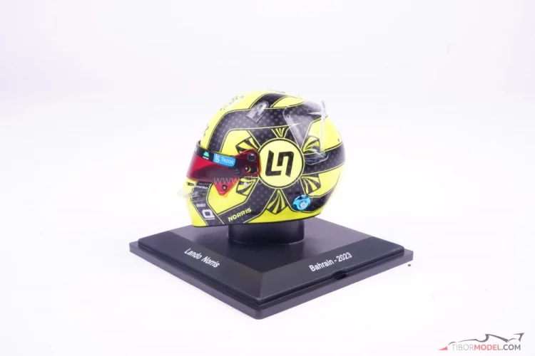 Lando Norris 2023, McLaren helmet, 1:5 Spark