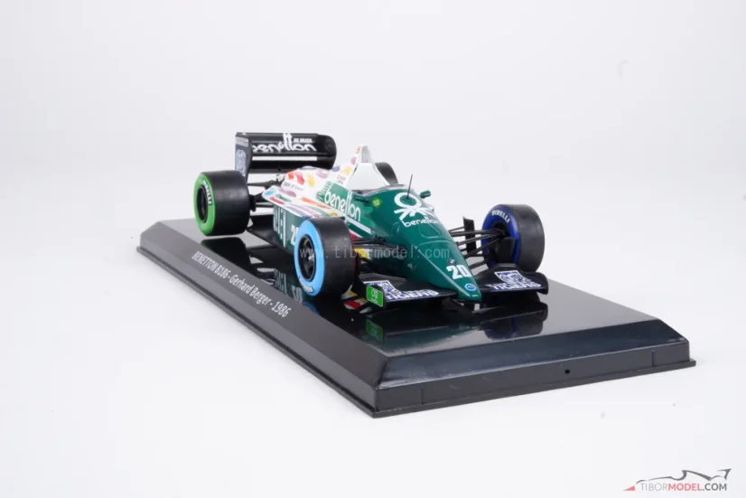 Benetton B186 - Gerhard Berger (1986), 1:24 Premium Collectibles