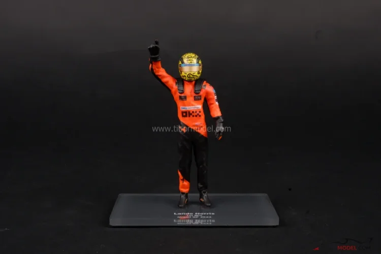 Figure Lando Norris 2024, Miami GP, McLaren, 1:18