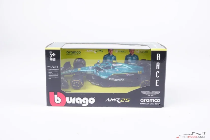Aston Martin AMR25 - Fernando Alonso (2025), 1:43 BBurago