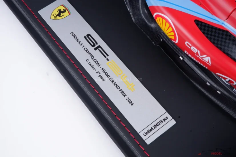 Ferrari SF-24 - Charles Leclerc (2024), VC Miami, 1:18 BBR