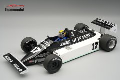 March 811 - Derek Daly (1981), Amerikai Nagydíj, pilótafigurával 1:18 Tecnomodel