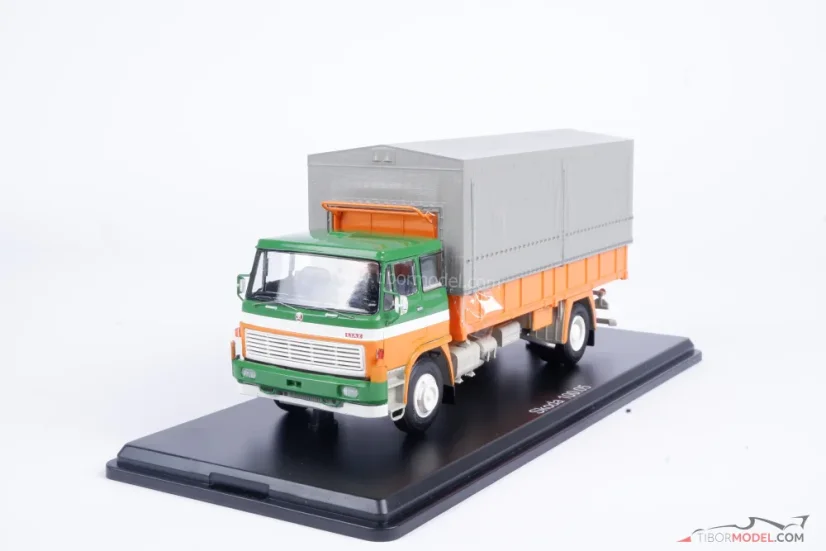 Liaz 100.05 plachtový, zeleno-oranžový, 1:43 Premium ClassiXXs